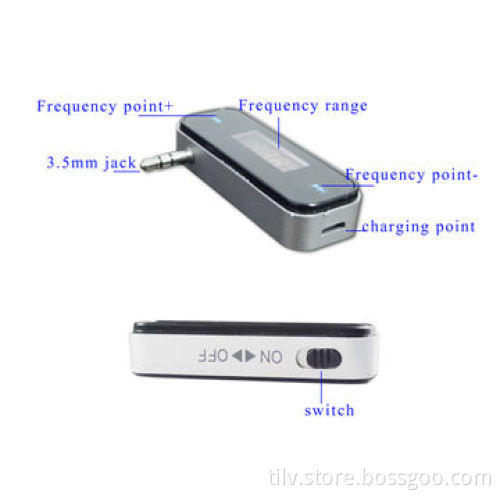 Pocket Mini Radio Car FM Transmitter for iPhone 5